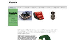 Desktop Screenshot of marsaudio.eu
